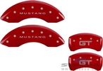 Caliper Covers - Red w/ GT Logo - Front & Rear
